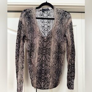 THE KOOPLES | 100% Linen Animal Print Sweater